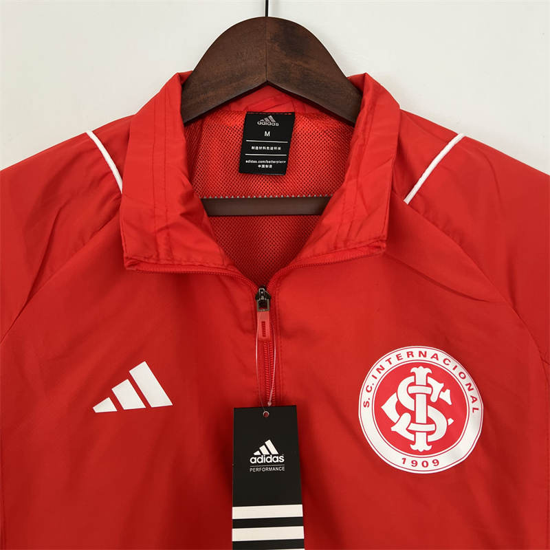 2023 new windbreaker Internacional red Sport Unifom jersey Sport Unifom