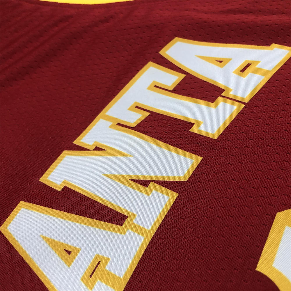 NBA Altanta Hawks Round Neck Red Jersey YOUNG#11 S-XXL
