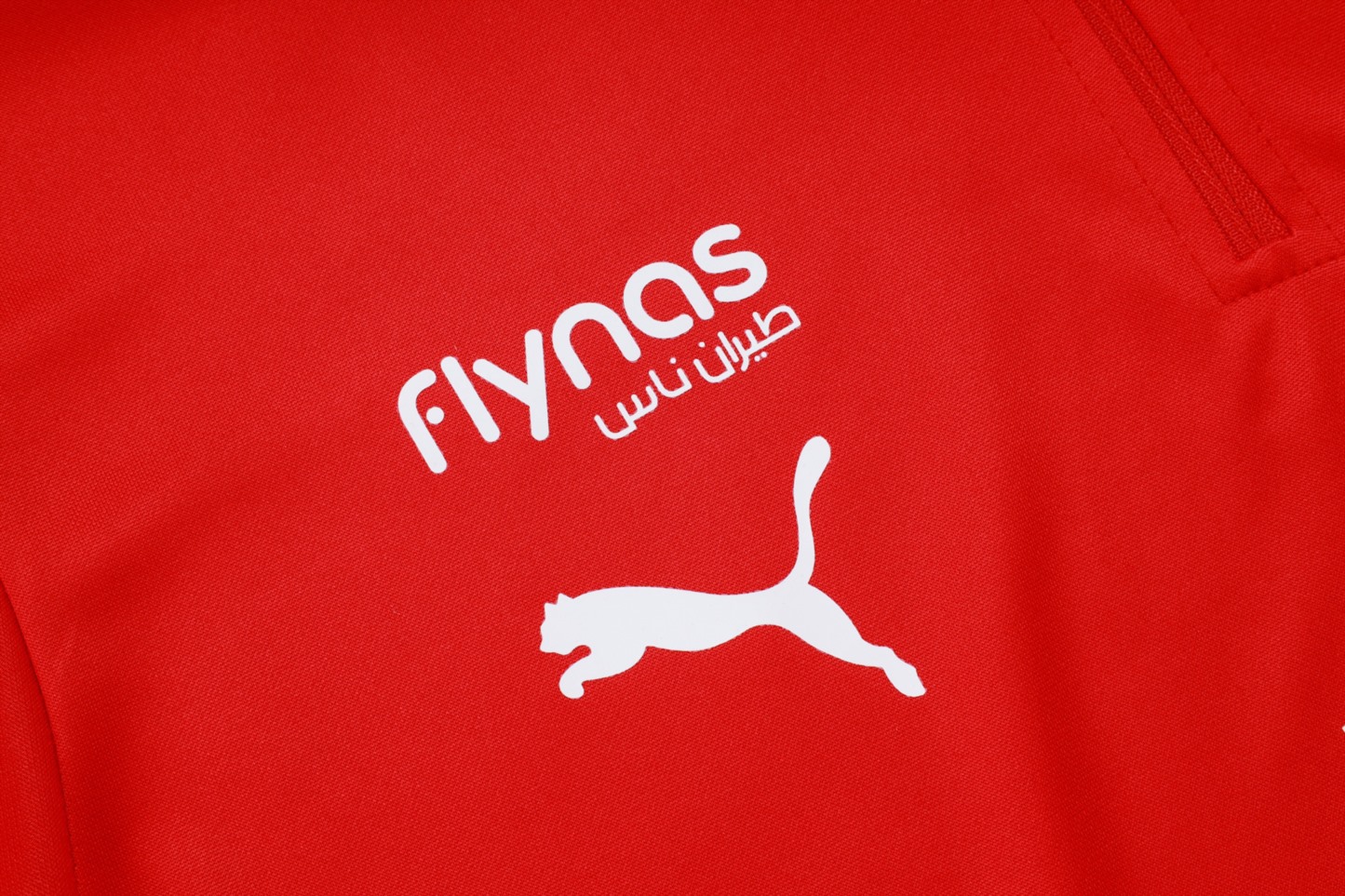 202526 AI Hilal Riyadh Red Long-sleeved half-pull training kit Football team kit