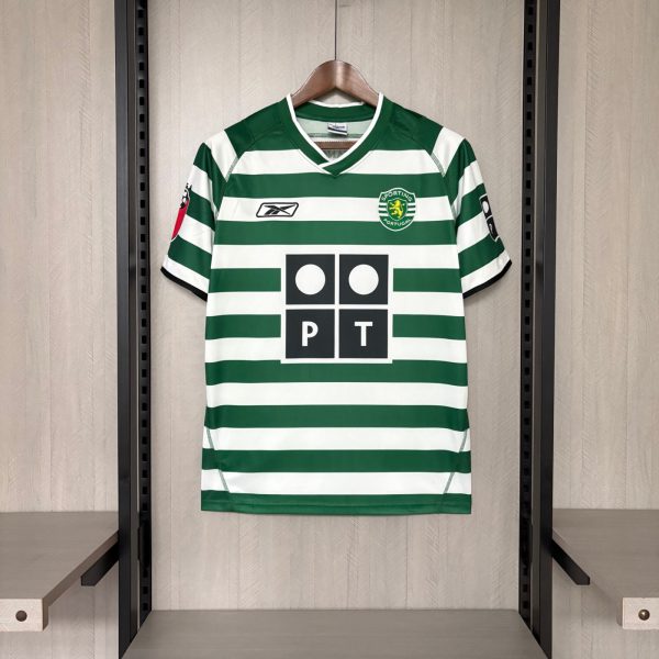 Retro Sporting Lisbon 03/04 Home jersey Fan Version