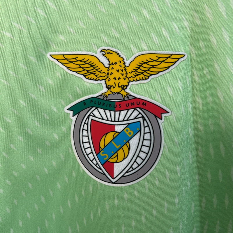 2025/26 Benfica goalkeeper Blue jersey Fan version