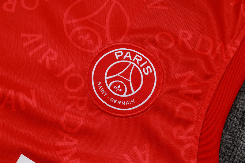 2024/25 Paris Red Training Set Shirt and Shorts