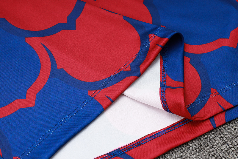24/25 Barcelona Red Blue Training Set Shirt and Shorts