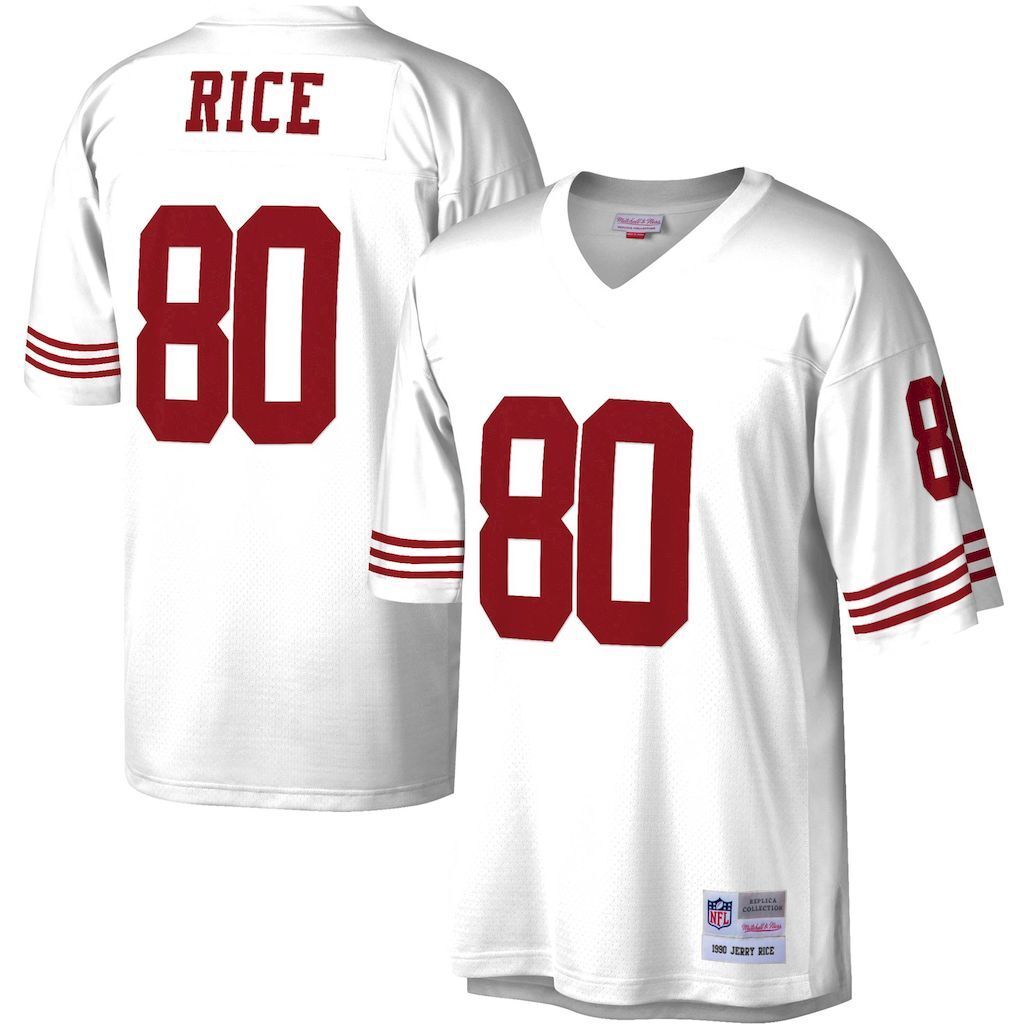 NFL San Francisco 49ers Jeysey RICE # 80