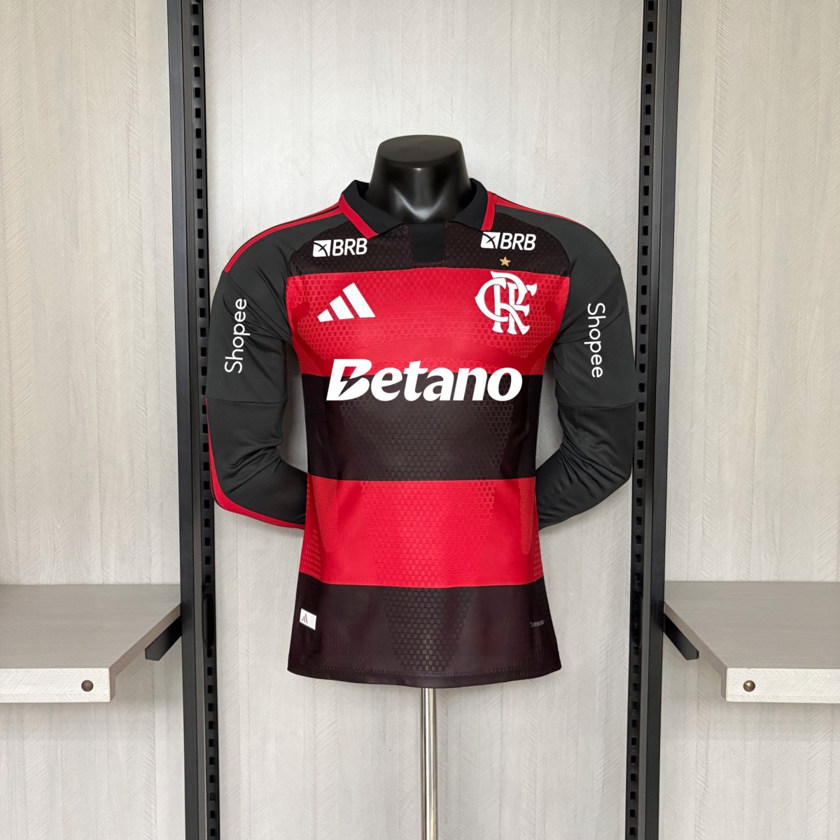 2026/27 Flamengo Home Jersey Long Sleeve Player Version