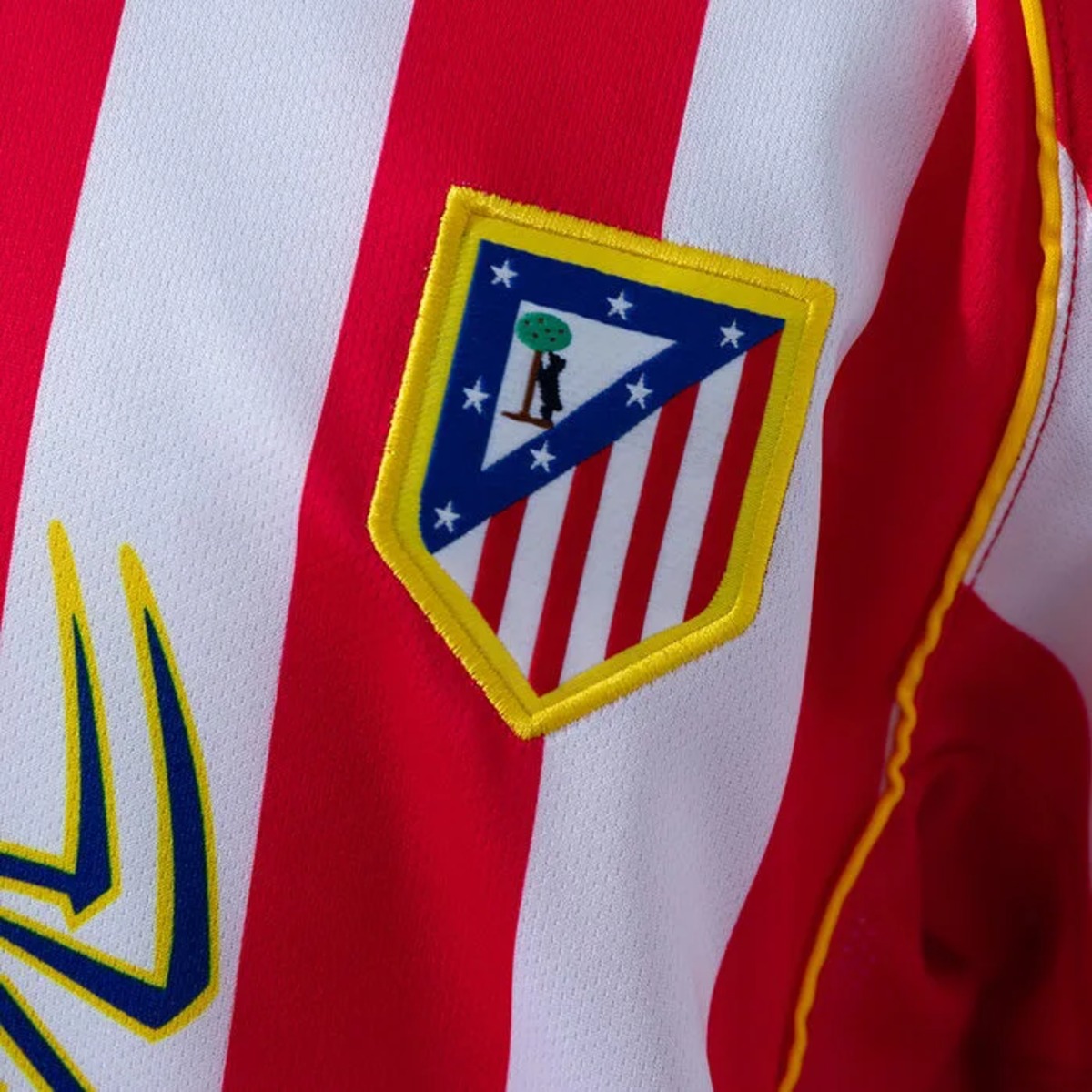 Retro Atletico Madrid 2004/05 Home Kid Kits Long Sleeve