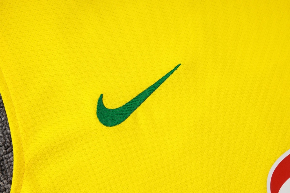 2026 Brazil Yellow Training Set Shirt and Shorts