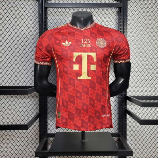 25/26 Bayern Munich 125th Anniversary Edition jersey Player Version