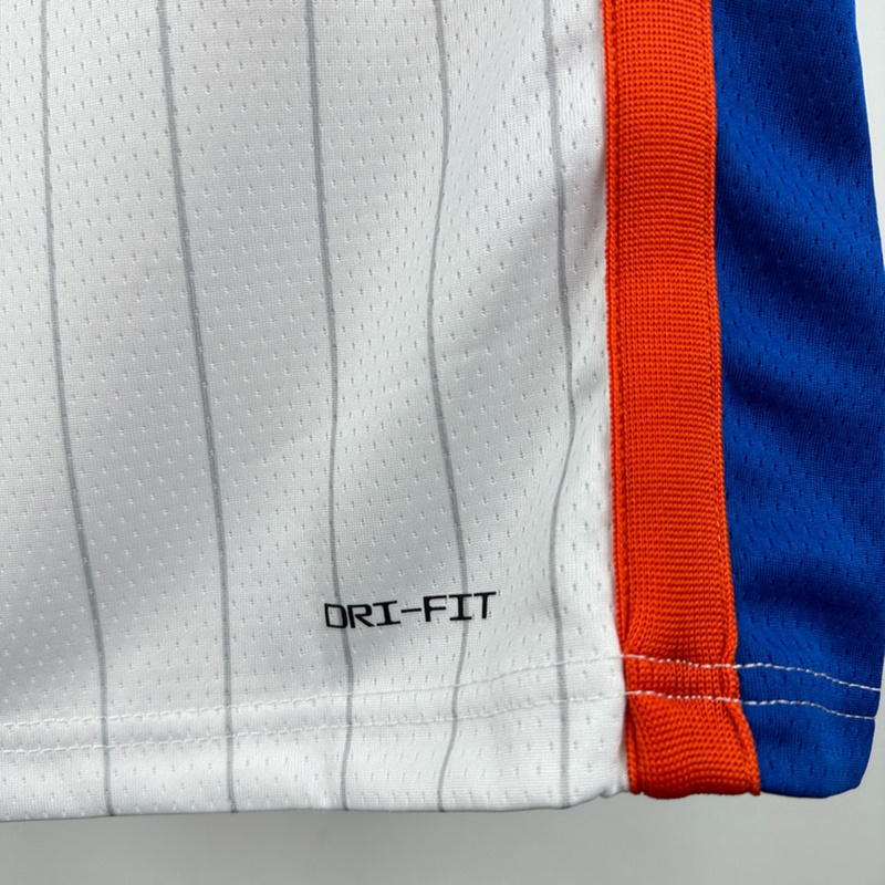 NBA New York Knicks 24/25 City Edition Round Neck White jersey CLARKSON#00 S-XXL