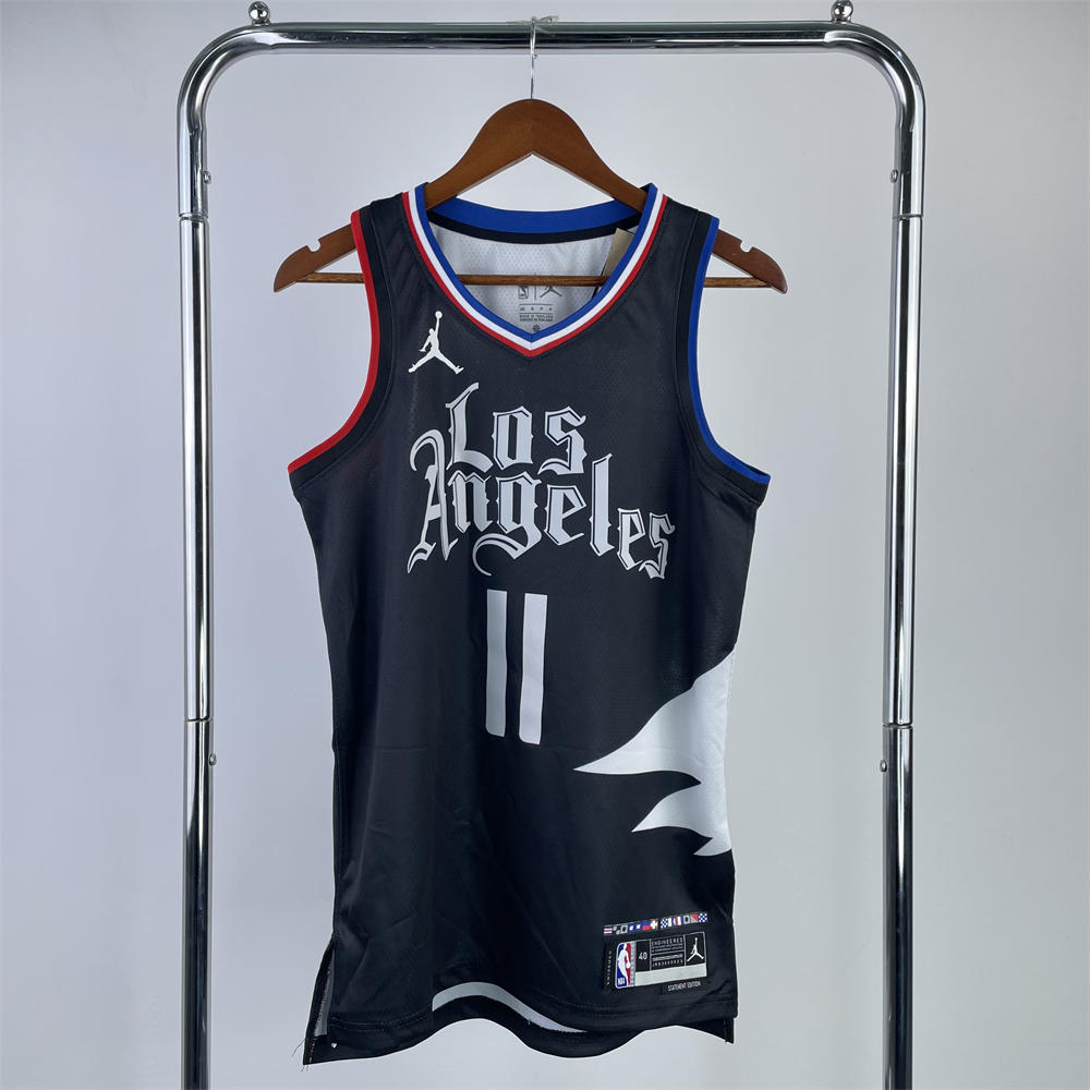 NBA Toronto Raptors V-Neck Black jersey WALL#11 S-XXL