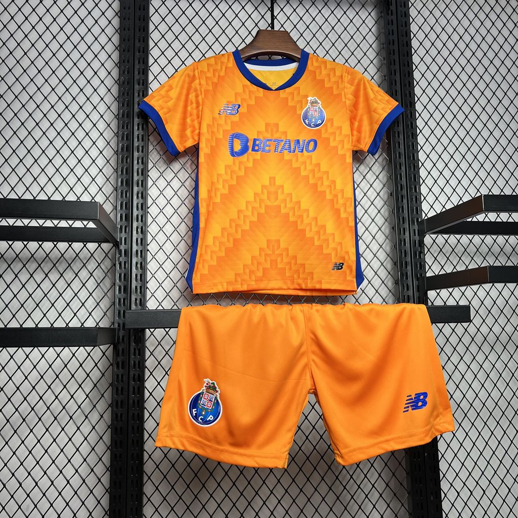 24/25 Kids Porto Away jersey Kid Kits Size 16-28