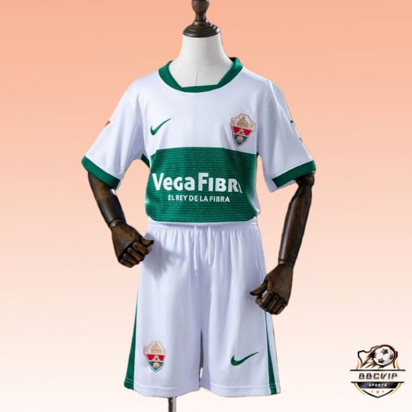 2025/26 Elche Home jersey Kid Kits Size 16-28