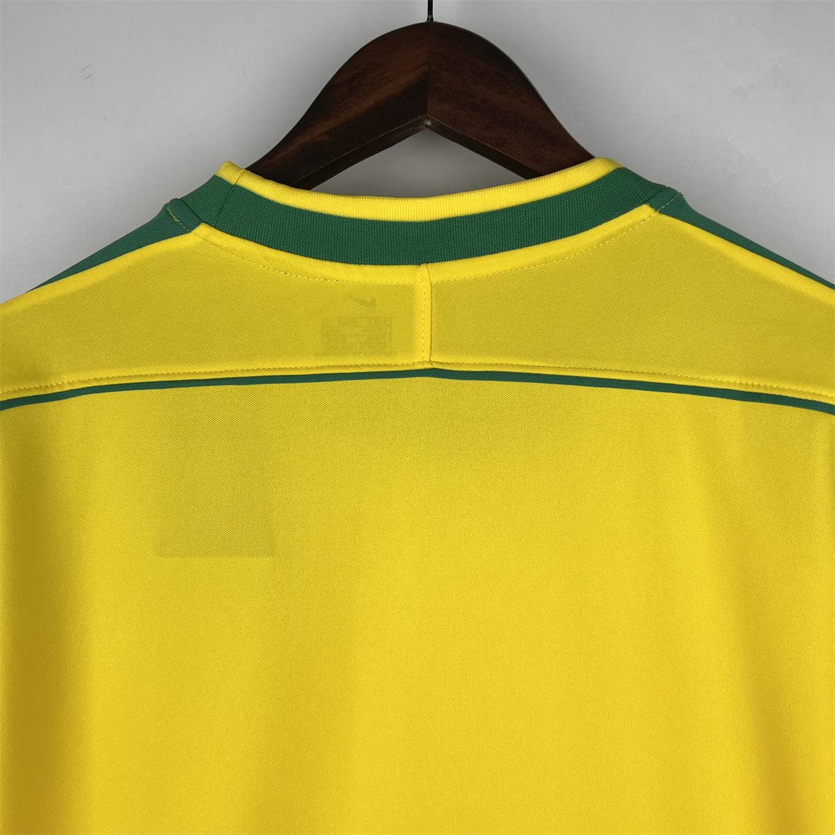 Retro 1998 Brazil home jersey Long Sleeve Fan Version