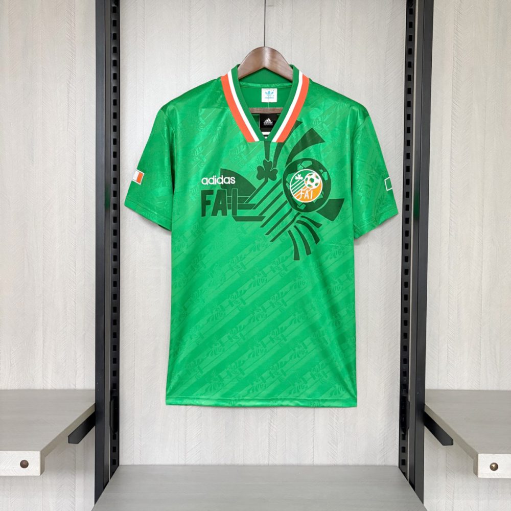 Retro Ireland 1994 Home Jersey Fan Version