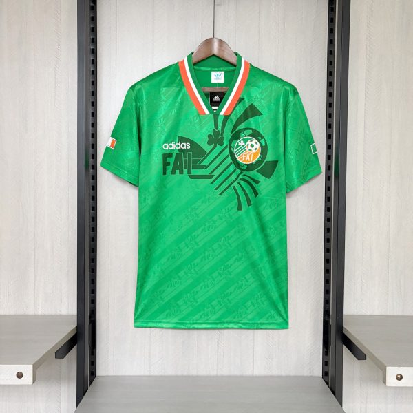 Retro Ireland 1994 Home Jersey Fan Version