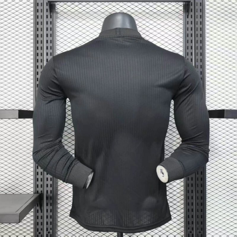 25/26 Germany Anniversary Edition Black Long Sleeve Jersey Player Version