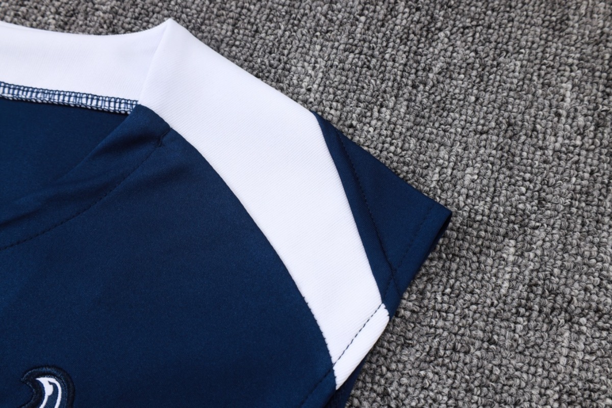 2026 Tottenham Royal blue Training Set Shirt and Shorts