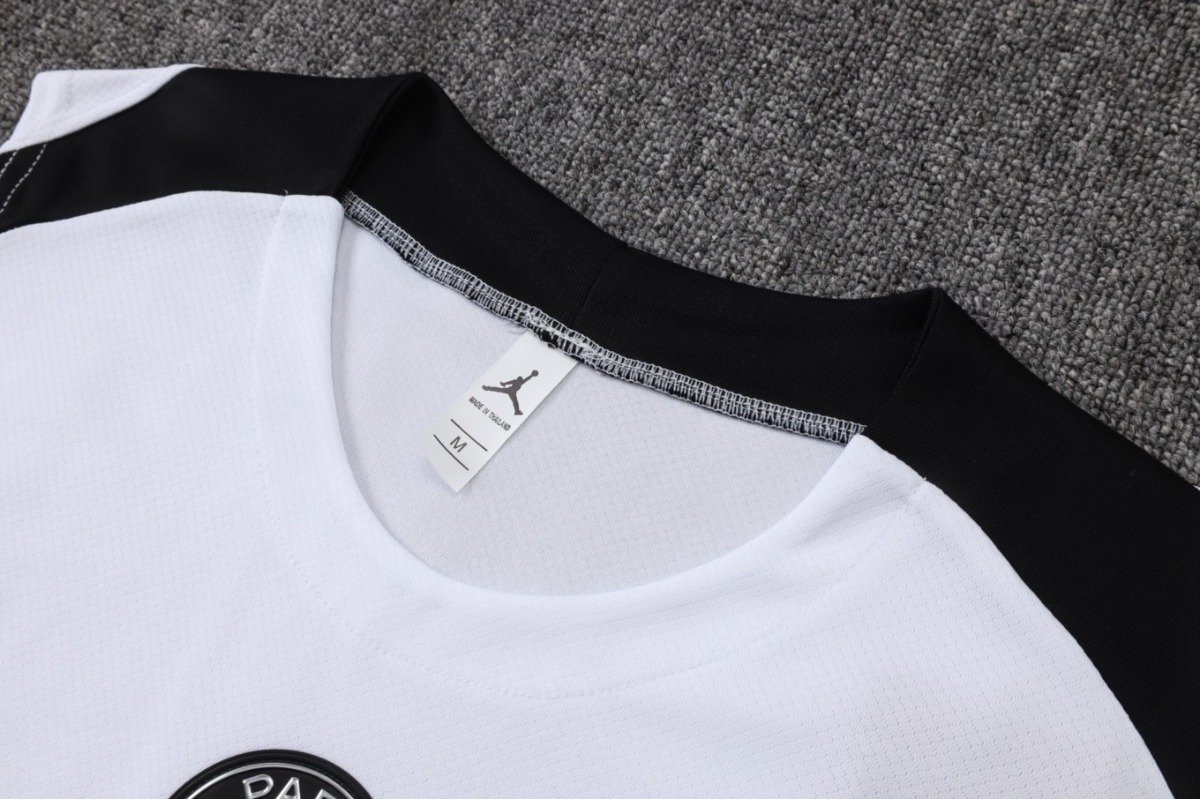 2026 PSG White Training Set Shirt and Shorts