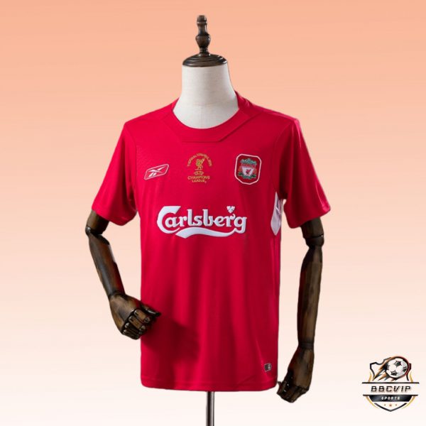Retro Liverpool 2005 Home jersey Fan Version