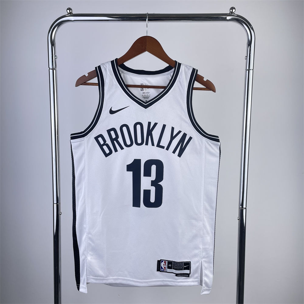 NBA Brooklyn Nets 2022/23 Black Icon Edition Swingman Jersey S-XXL