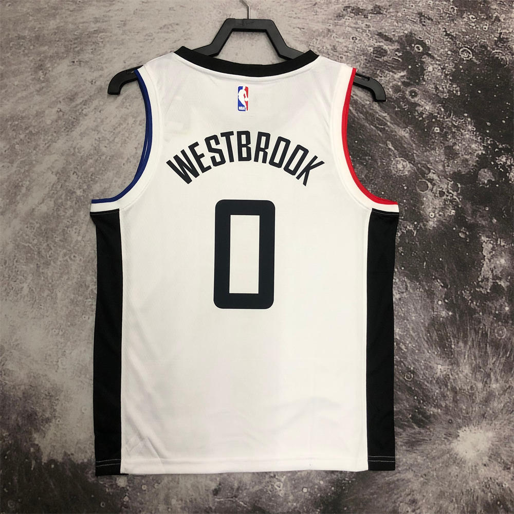 NBA Los Angeles Clippers Jersey WESTBROOK#0 S-XXL