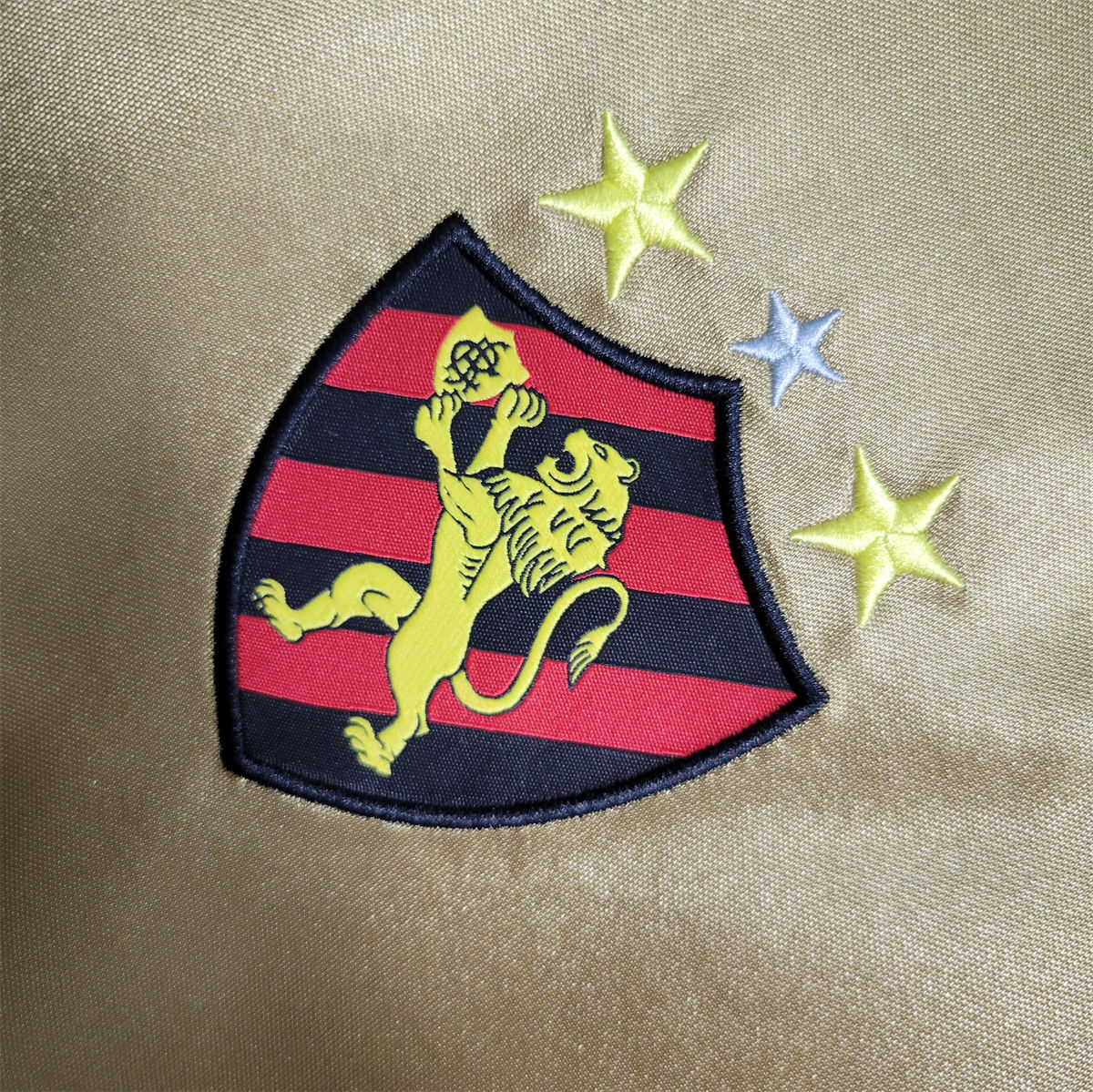 Retro 2016/17 Sport Recife Gold jersey Fan Version