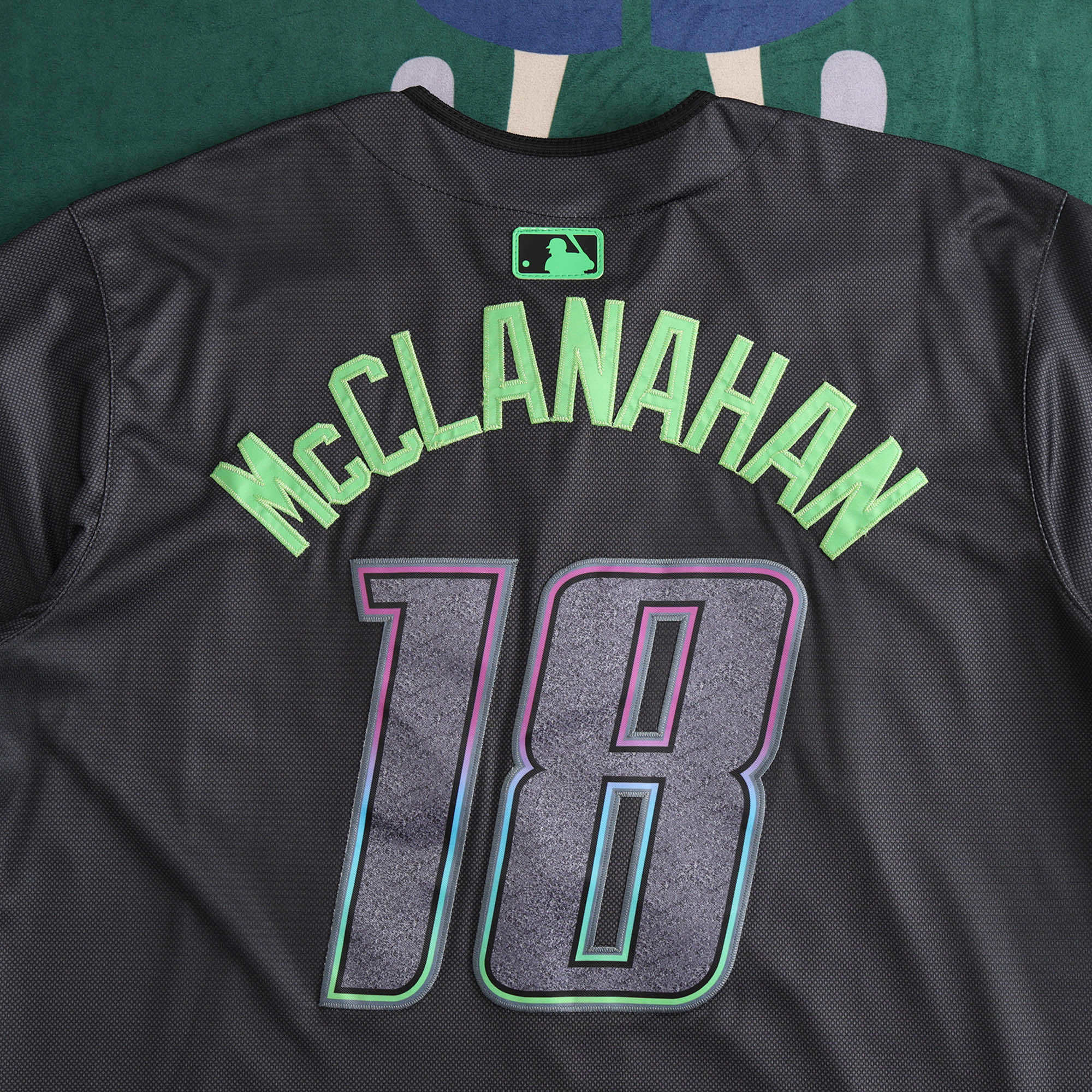 MLB Tampa Bay Devil Rays Black Jersey