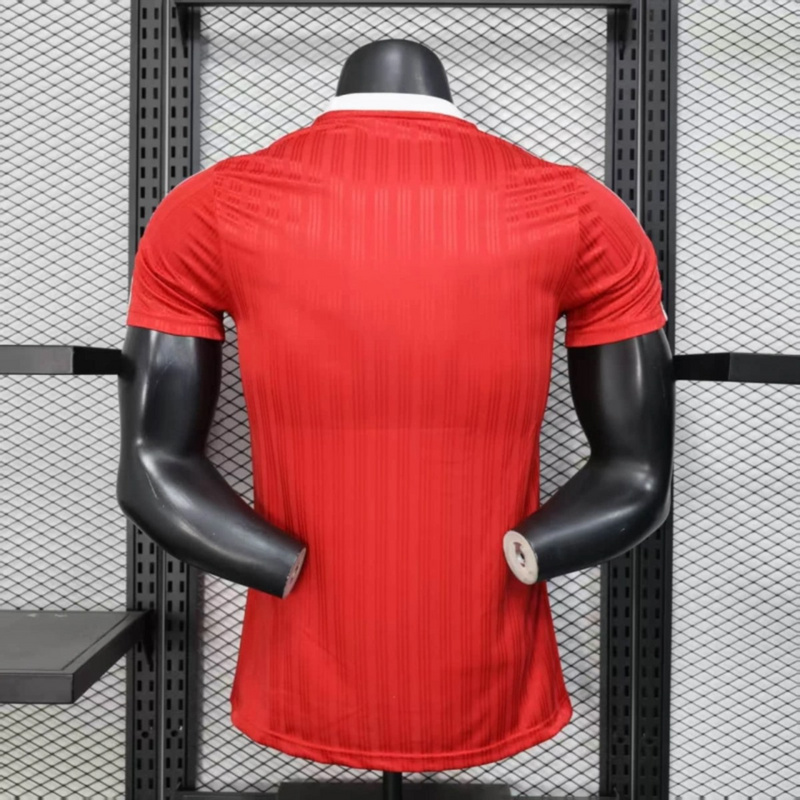 2025/26 Adidas Trefoil casual Red jersey Player Version