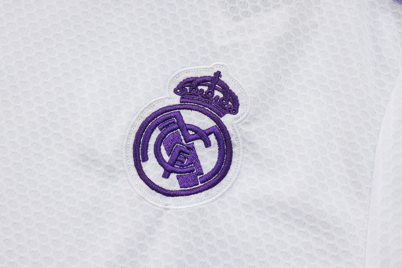 2025/26 Real Madrid White Training Set Shirt and Shorts