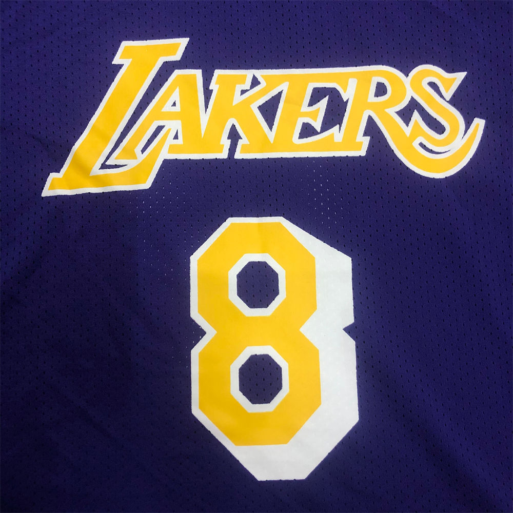 NBA Los Angeles Lakers Mitchellness Jersey Purple BRYANT#8 S-XXL