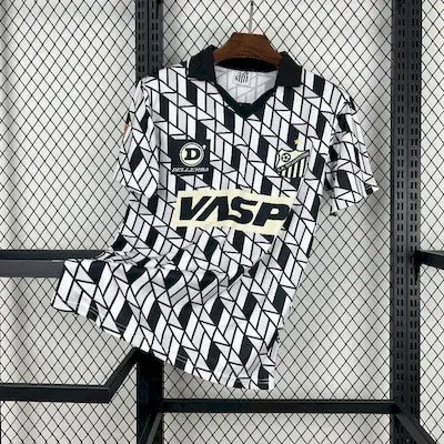 Retro Santos 1990 away  jersey Fan Version