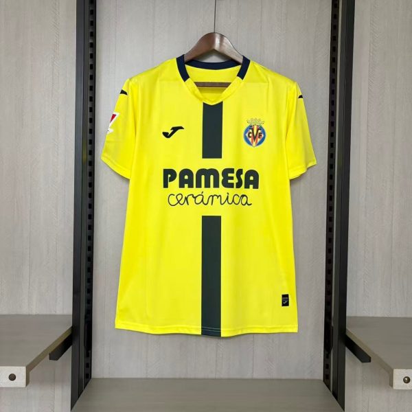 2025/26 Villarreal CF Home Jersey Fan Version