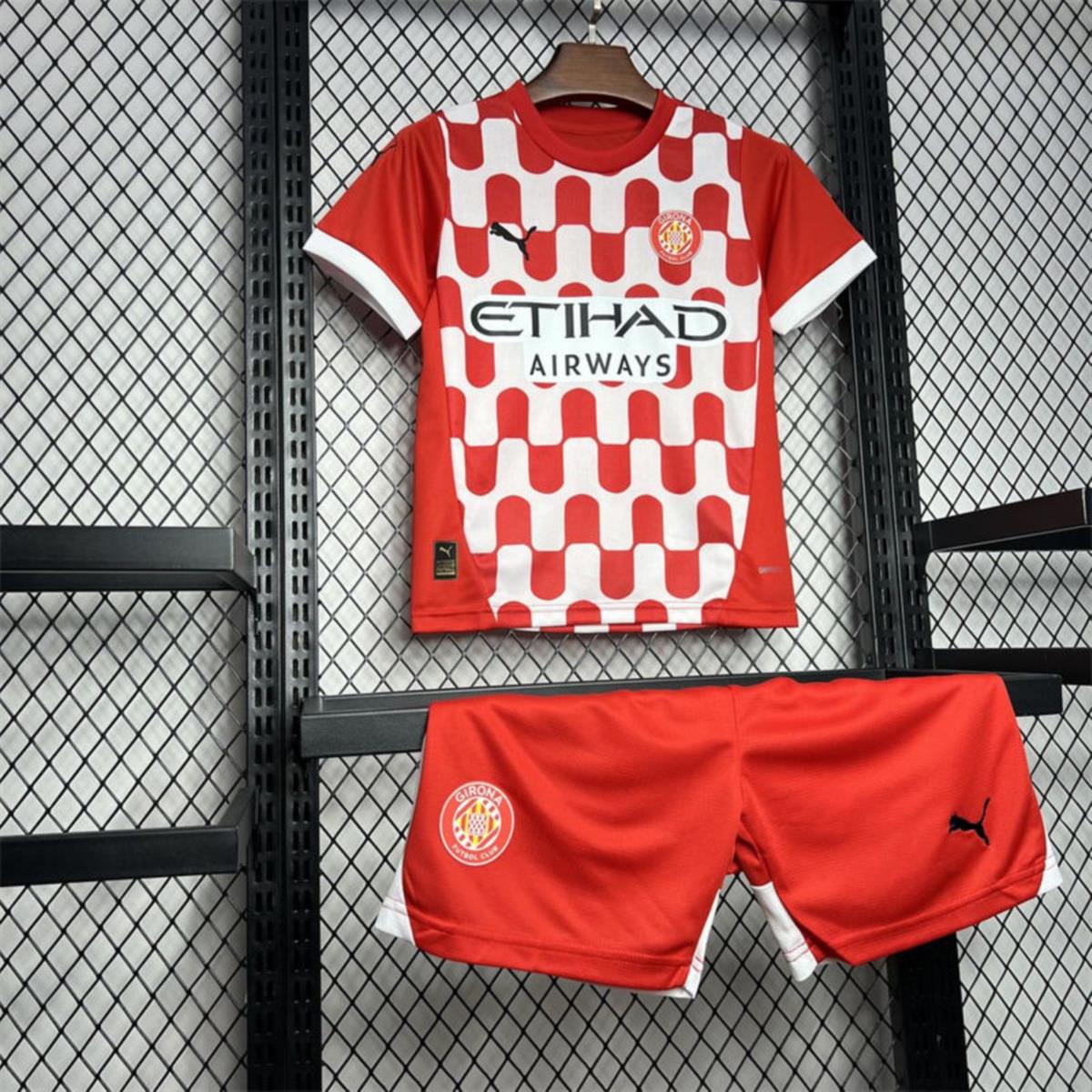 2024/25 Girona Home jersey Kid Kits Size 16-28