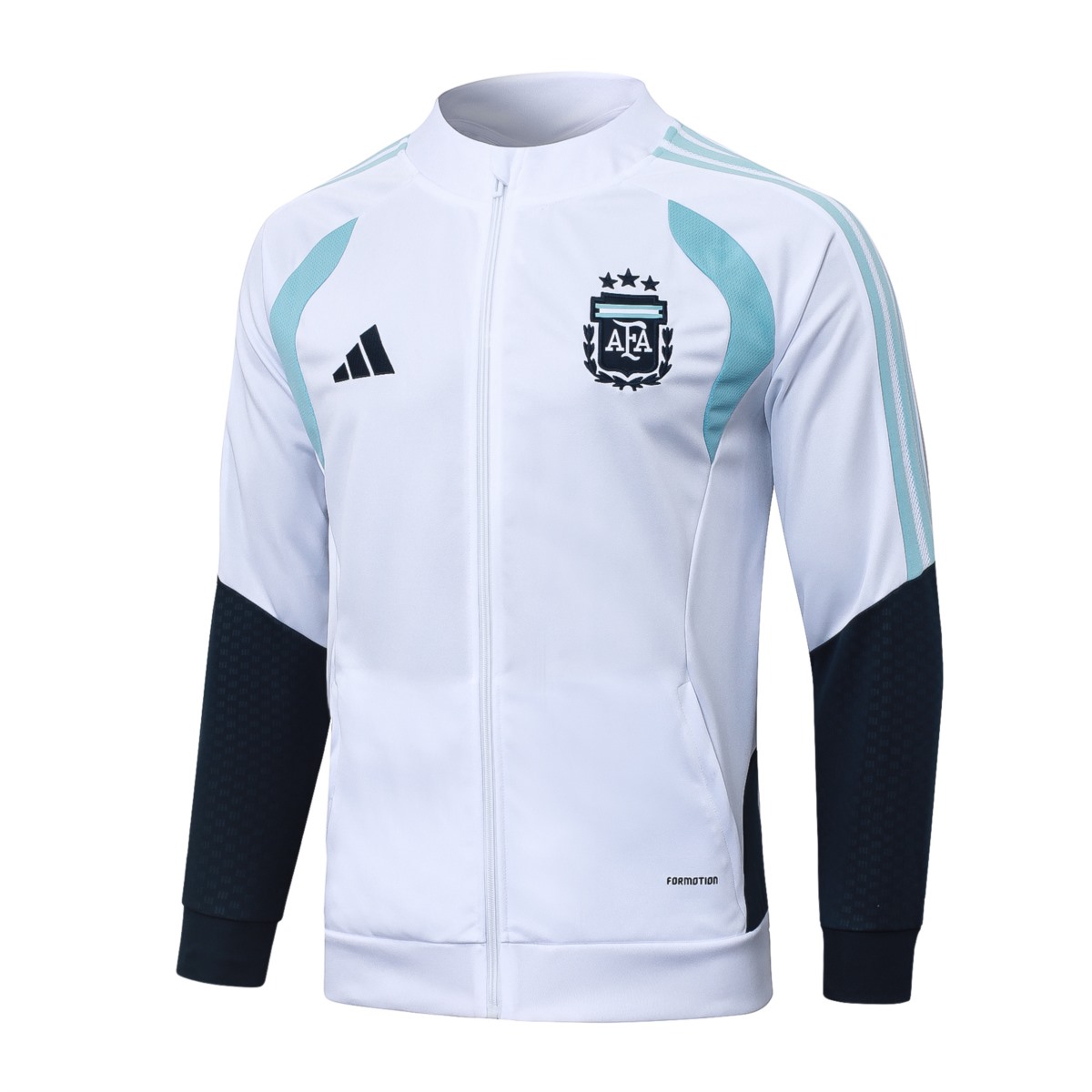 2026 Argentina White Jacket Training Suit Set