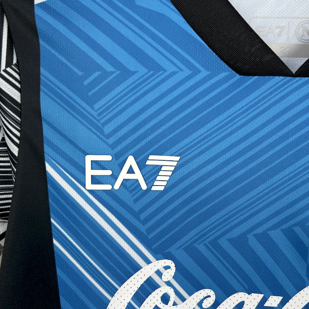 2024/25 Napoli Coca-Cola Joint edition jersey Kid Kits Size 16-28