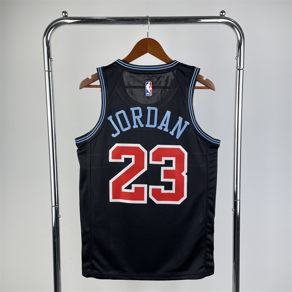 NBA Chicago Bulls JORDAN#23 2019 Black JORDAN Edition Swingman Jersey S-XXL