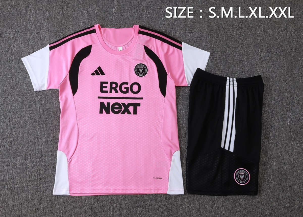 2026 Miami Pink Training Set Shirt and Shorts