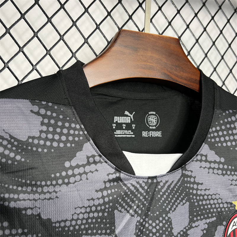 2024/25 AC Milan Goalkeeper Black Jersey Fan Version