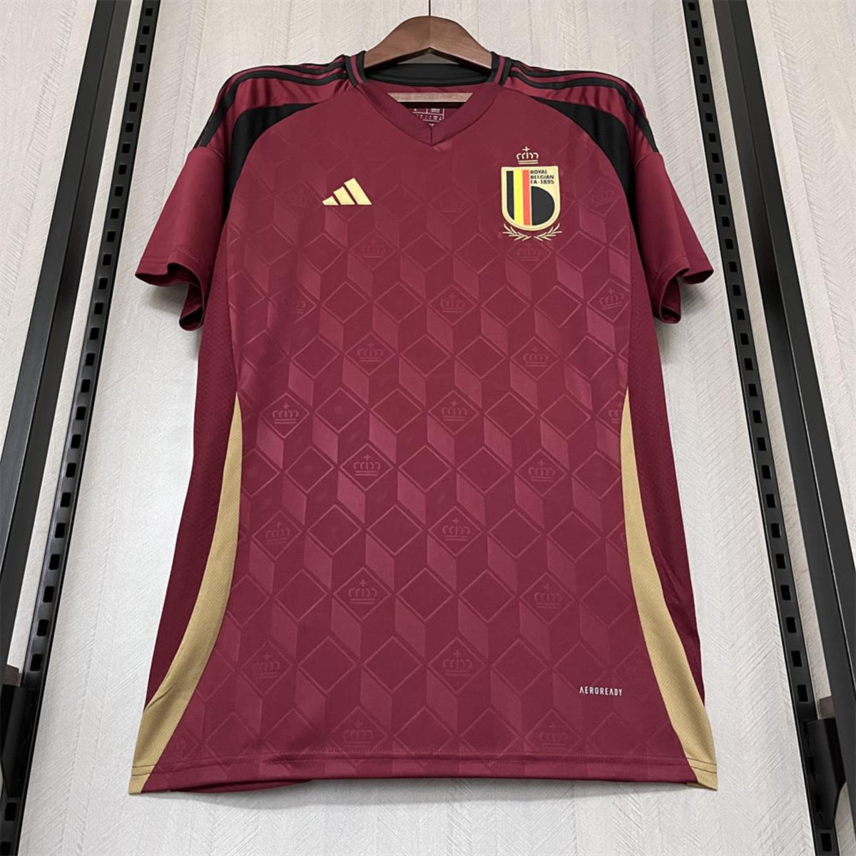2024/25 Belgium Euro Home Jersey Fan Version