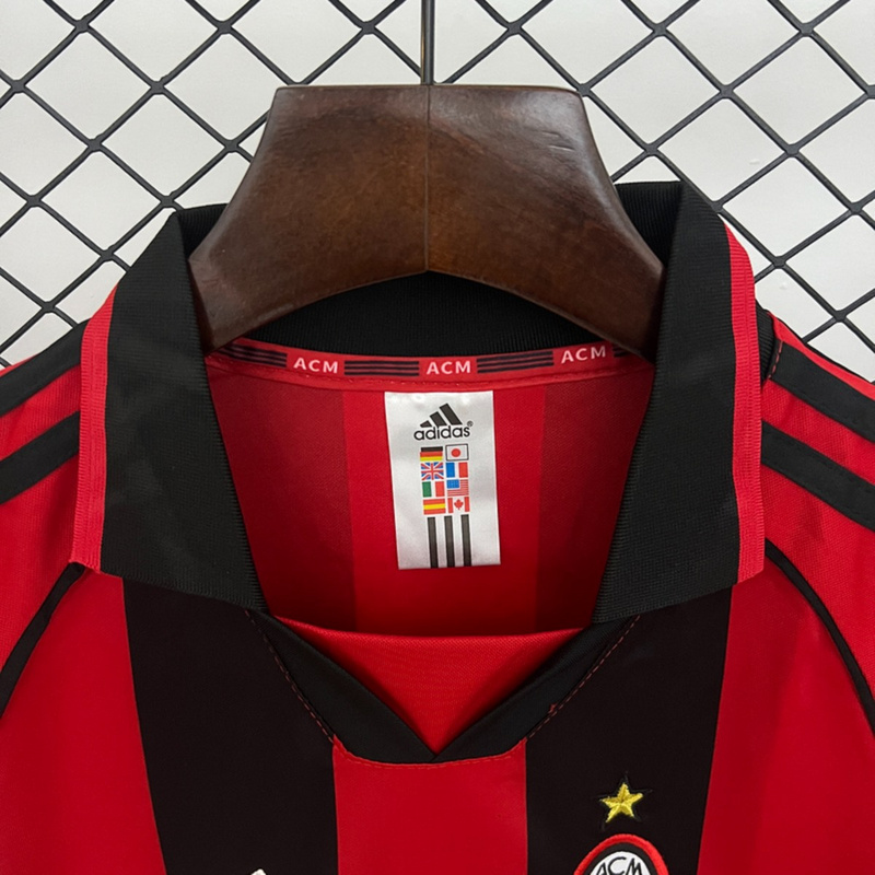 Retro AC Milan 98/99 Home jersey Kid Kits Size 16-28