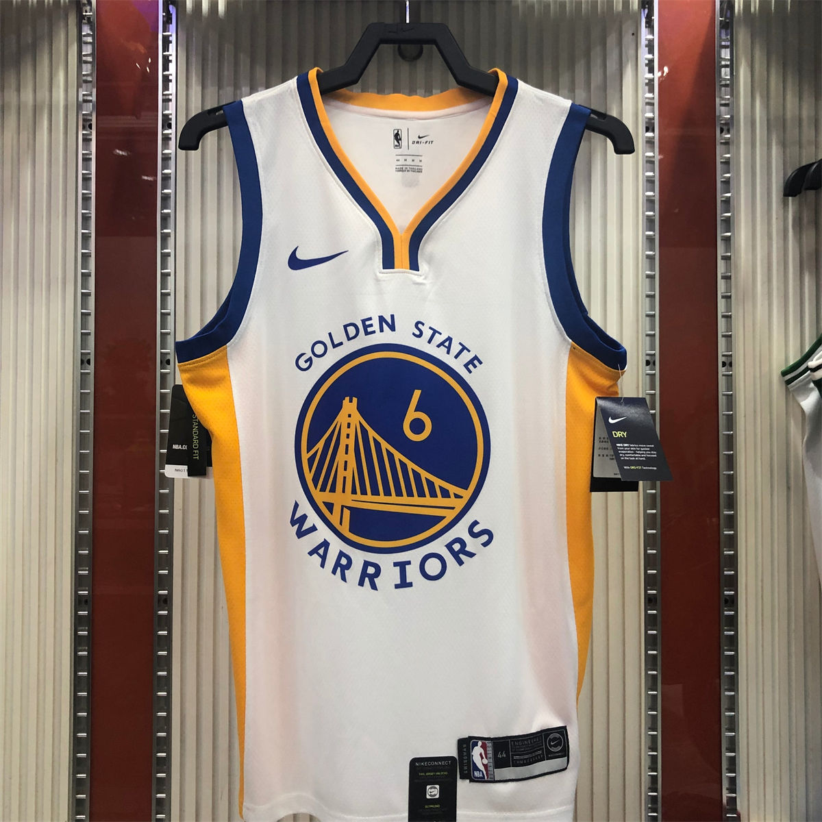 NBA Golden State Warriors v neck White Jersey YOUNG#6 S-XXL
