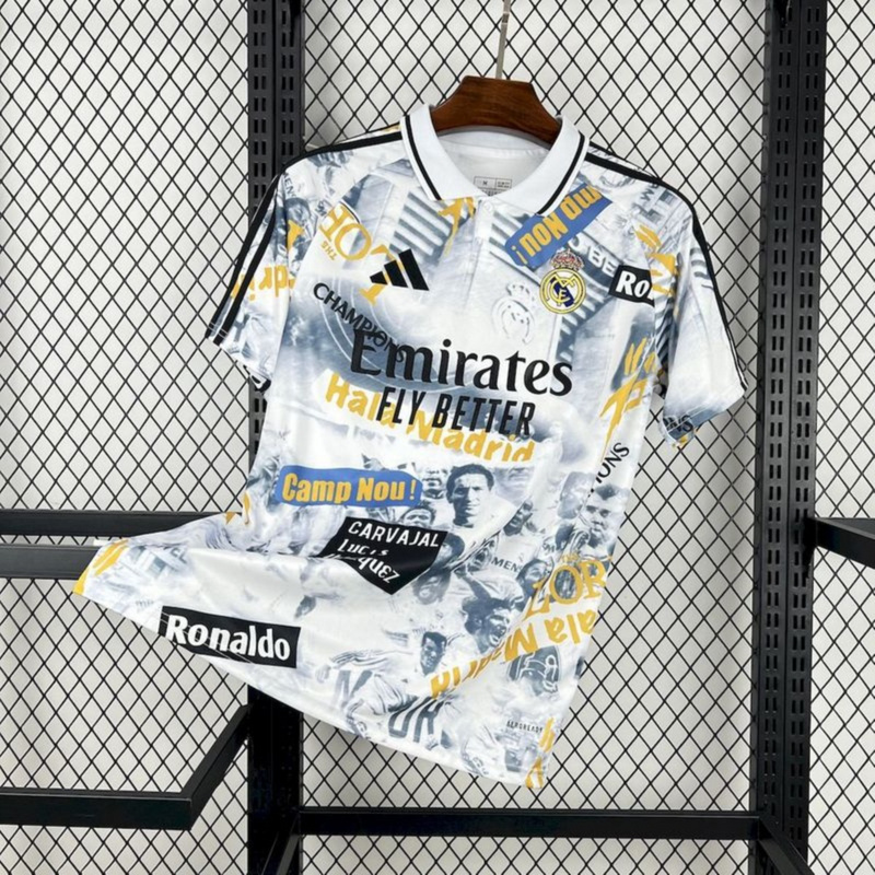 2025/26 Real Madrid Glory Graffiti Board Jersey Fan Version