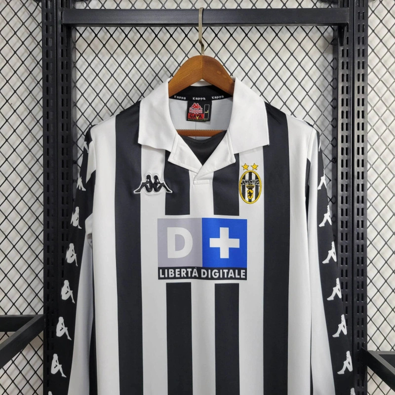 Retro Juventus 99/00 Home Long Sleeves jersey Fan Version