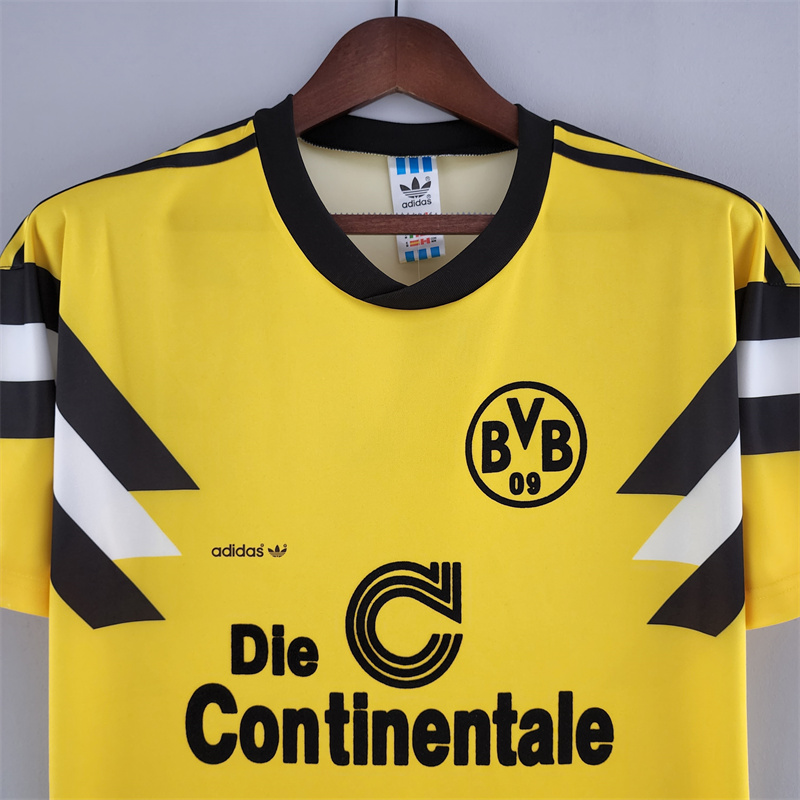 Retro Dortmund 1989 Home jersey Fan Version