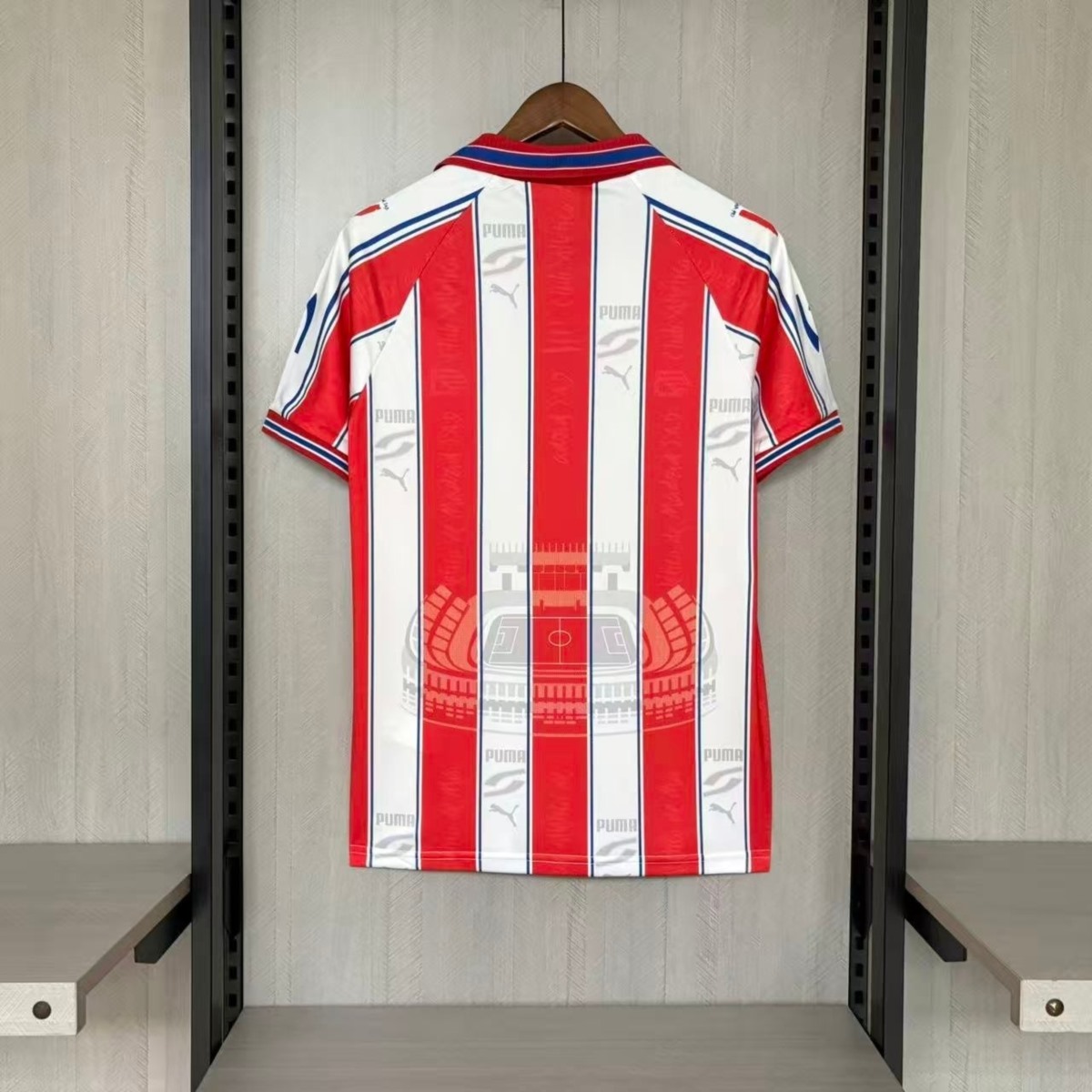 Retro Atletico Madrid 96/97 home jersey Fan Version