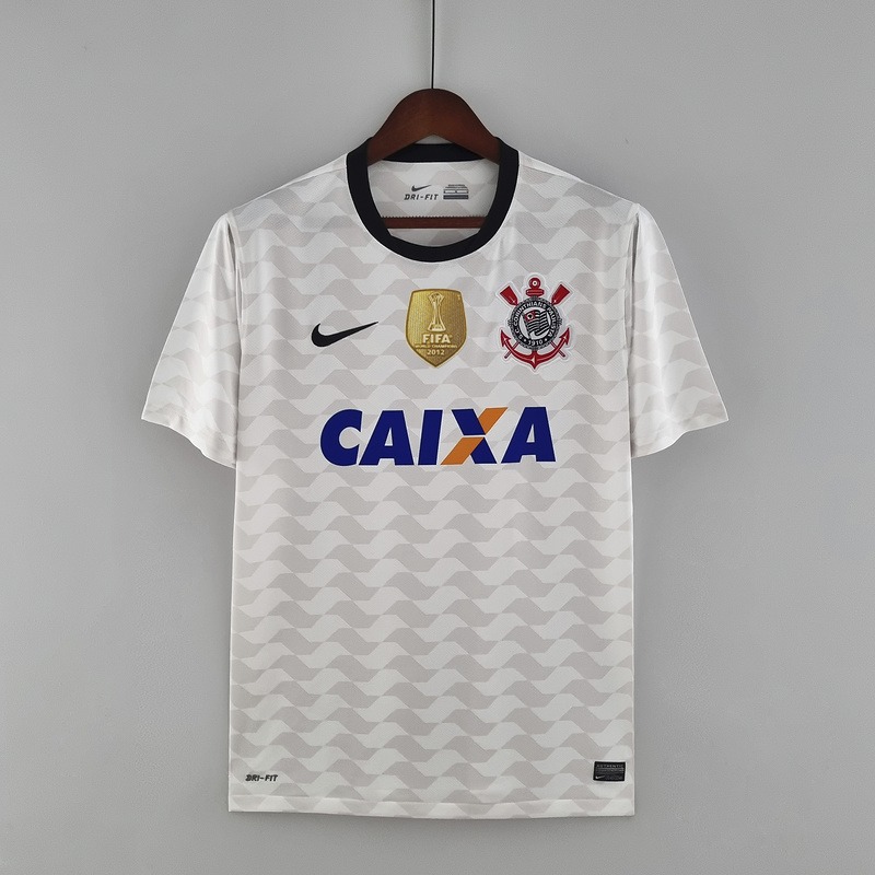 Retro 2012 Corinthians Home jersey Fan Version