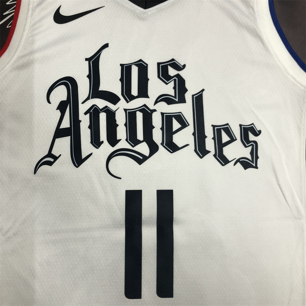 NBA Los Angeles Clippers V-Neck White Jersey WALL#11 S-XXL