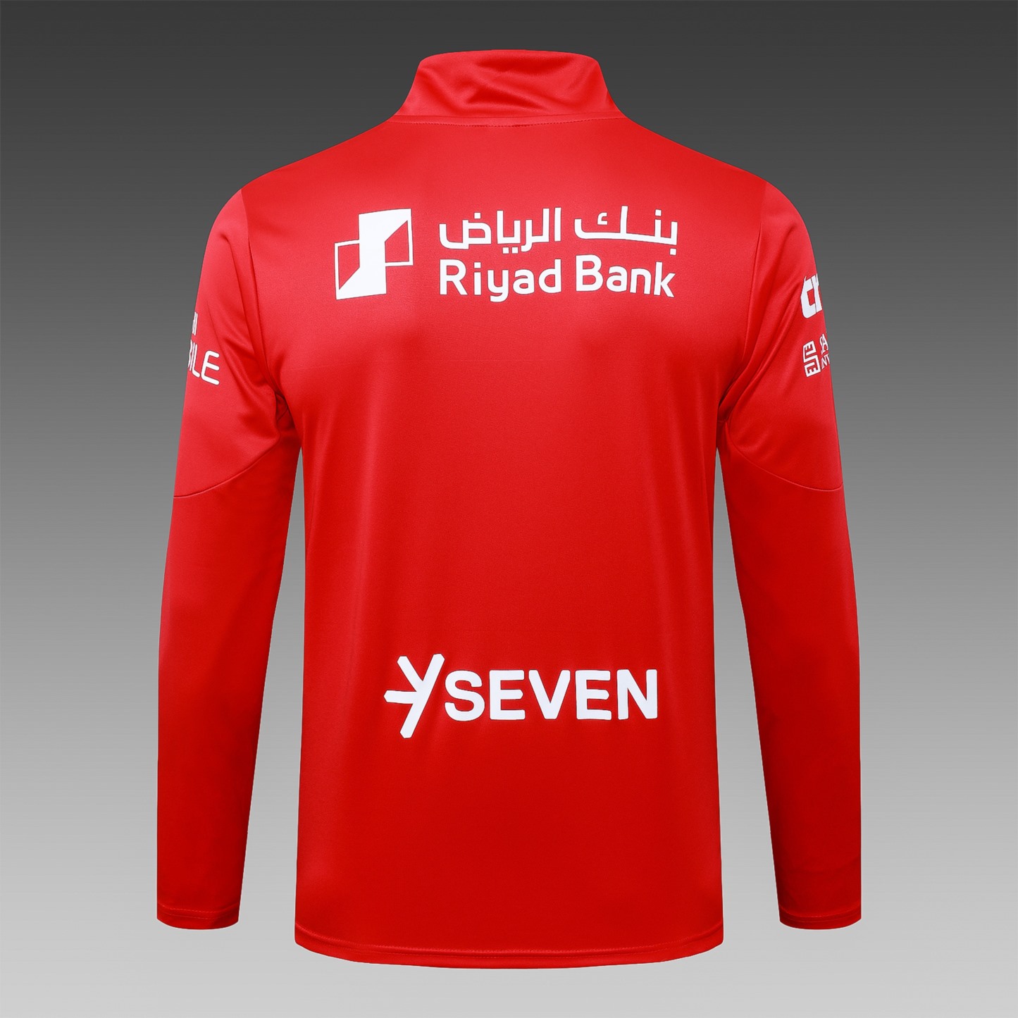 202526 AI Hilal Riyadh Red Long-sleeved half-pull training kit Football team kit