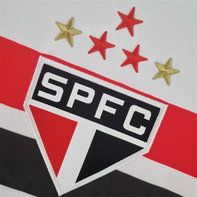 Retro 2006 sao paulo home jersey Fan Version