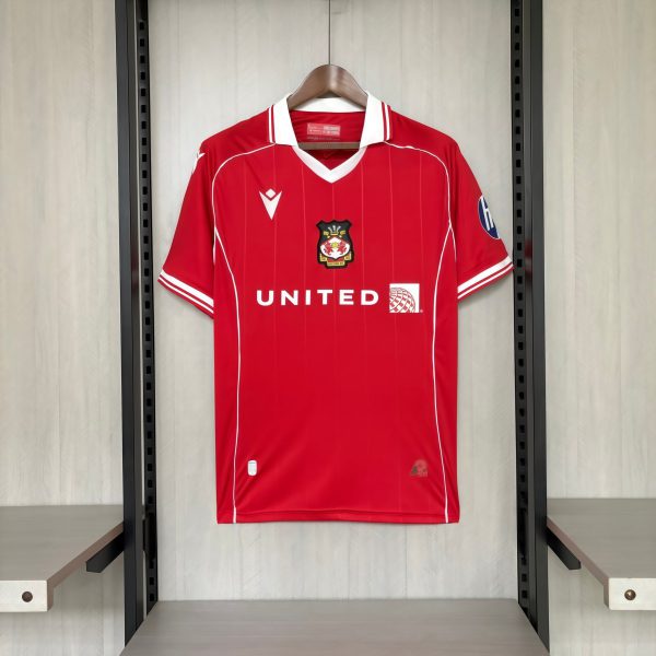 Wrexham AFC 2025-26 Home Jersey (Fan Version)